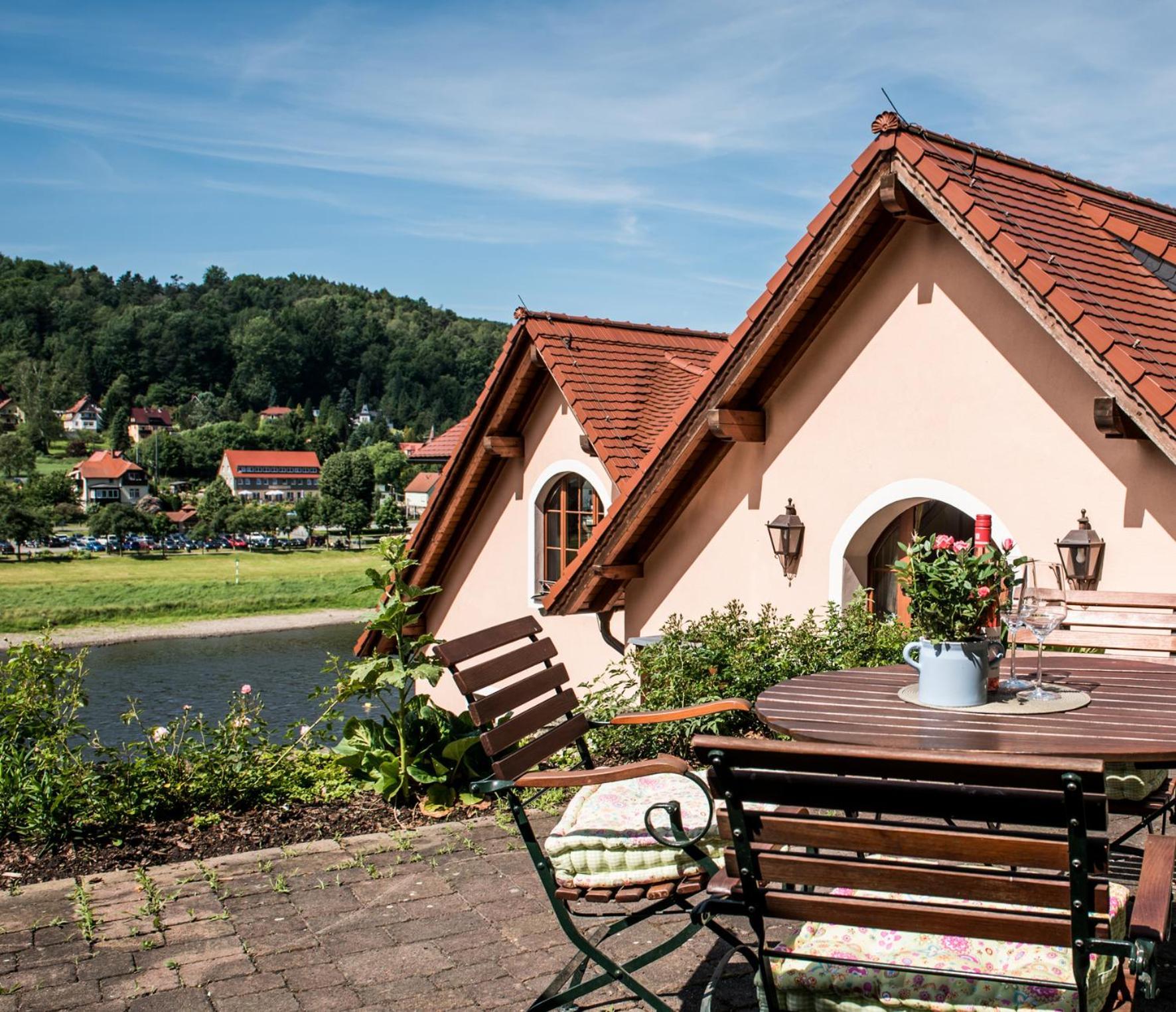Ferienwohnungen Alte Destillerie Rathen Bagian luar foto
